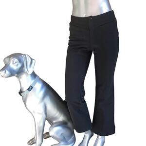 Skea Snow Ski Black Softshell Fleece Lined Bootcut Pants Women’s Size 8